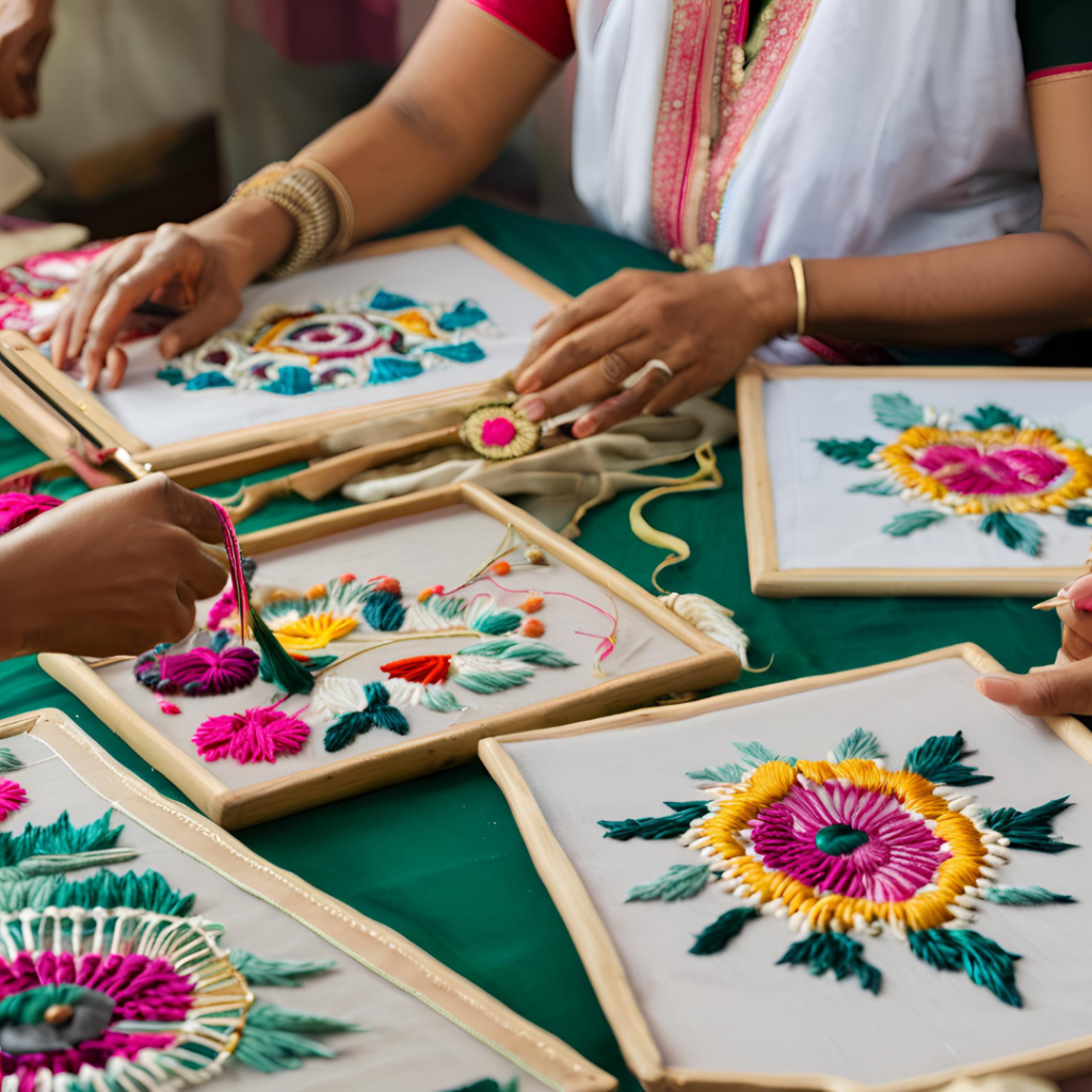 Hand Embroidery Training